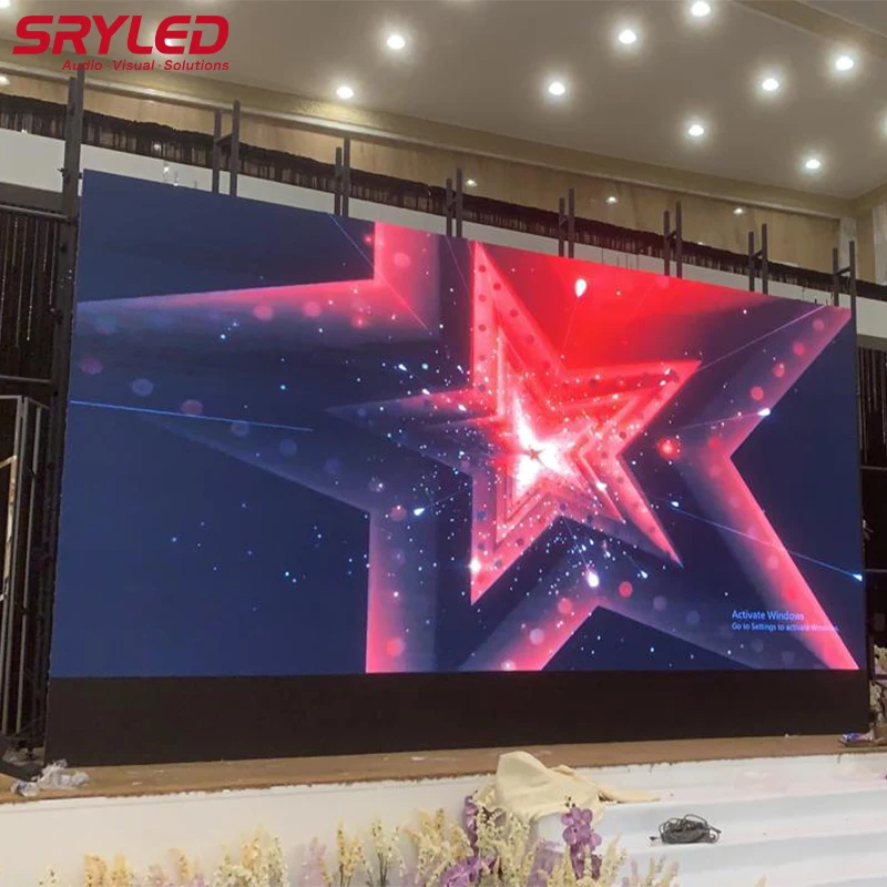 HD P1.9 P2 P2.5 P2.6 P2.9 P3.91 Indoor Stage Background LED TV Studio Screen/Indoor LED Video Wall Panel Screen
