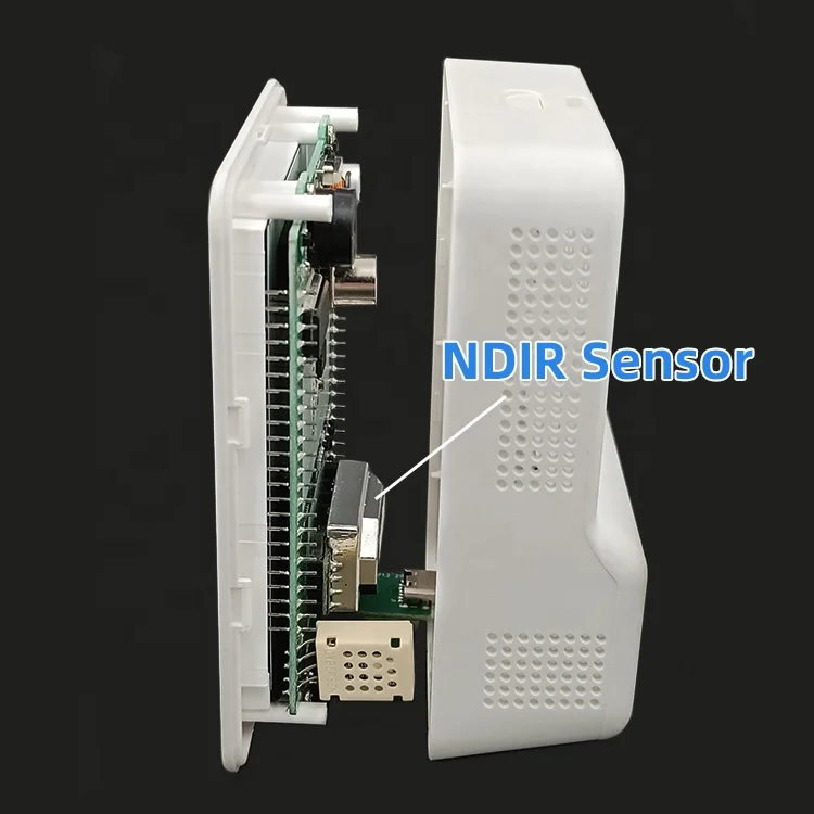 ggele Portable Mini Air Quality Co2 Meter Indoor Air Quality Co2 Monitor High Accuracy Portable Air Quality Detector