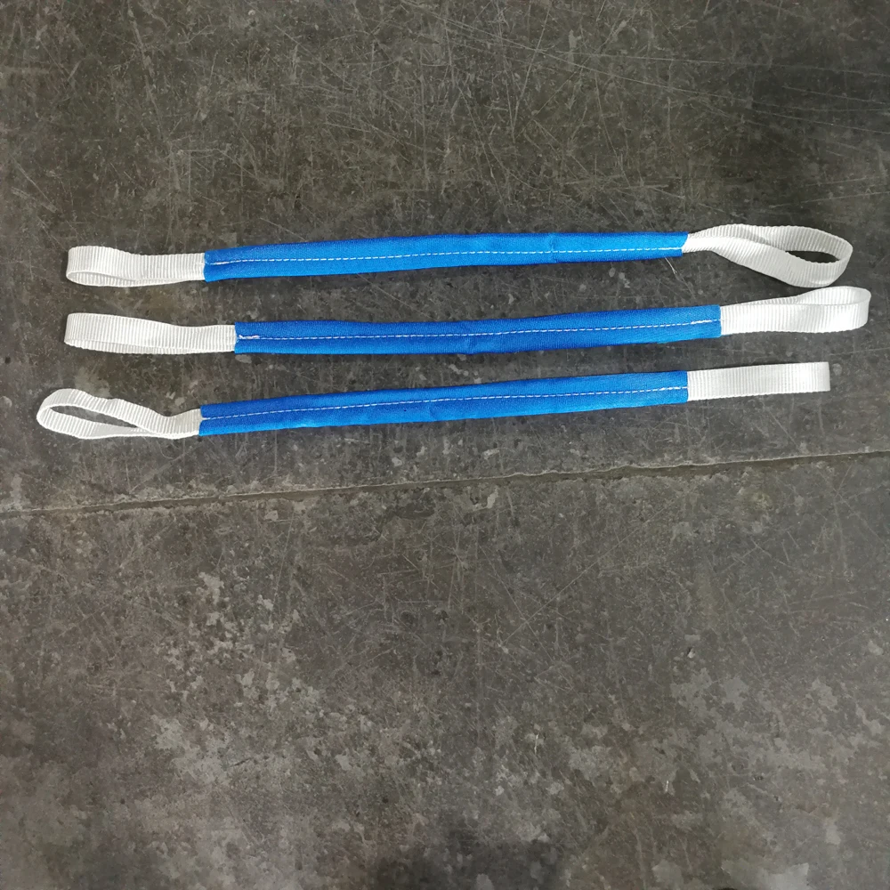 Wire Rope Slings High Quality Stainless Steel Endless Customized Eye and Eye 10mm White Flat Assembly Color Material Origin Type