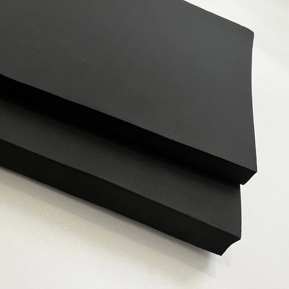 Aluminum Foil 1M*2M Neoprene Foam Rubber Closed Cell Open Cell High Density Heat Insulation Gasket And Sealing Epdm Foam Sheet