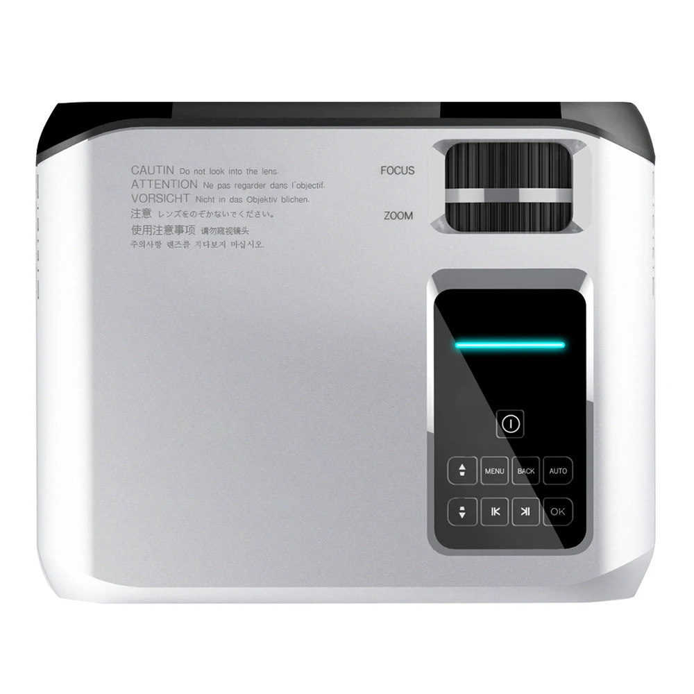 Full hd usb светодиодный светильник для домашнего кинотеатра 720p оригинальный BT wifi 150 ansi люменов lcd hd Светодиодные проекторы E500H