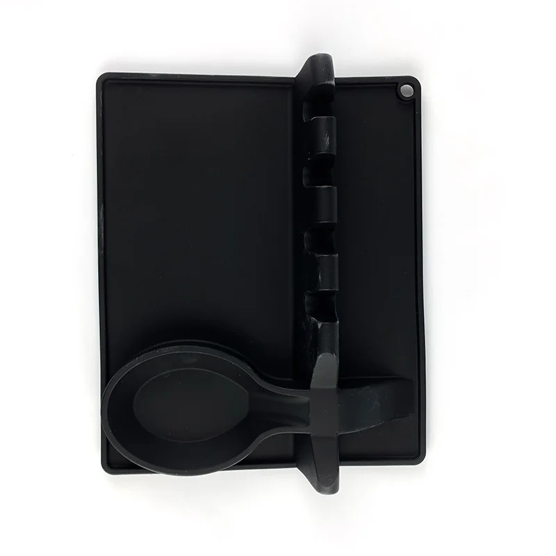 Kitchen Silicone Spoon Fork Rest Silicone Spatula Utensil Holder