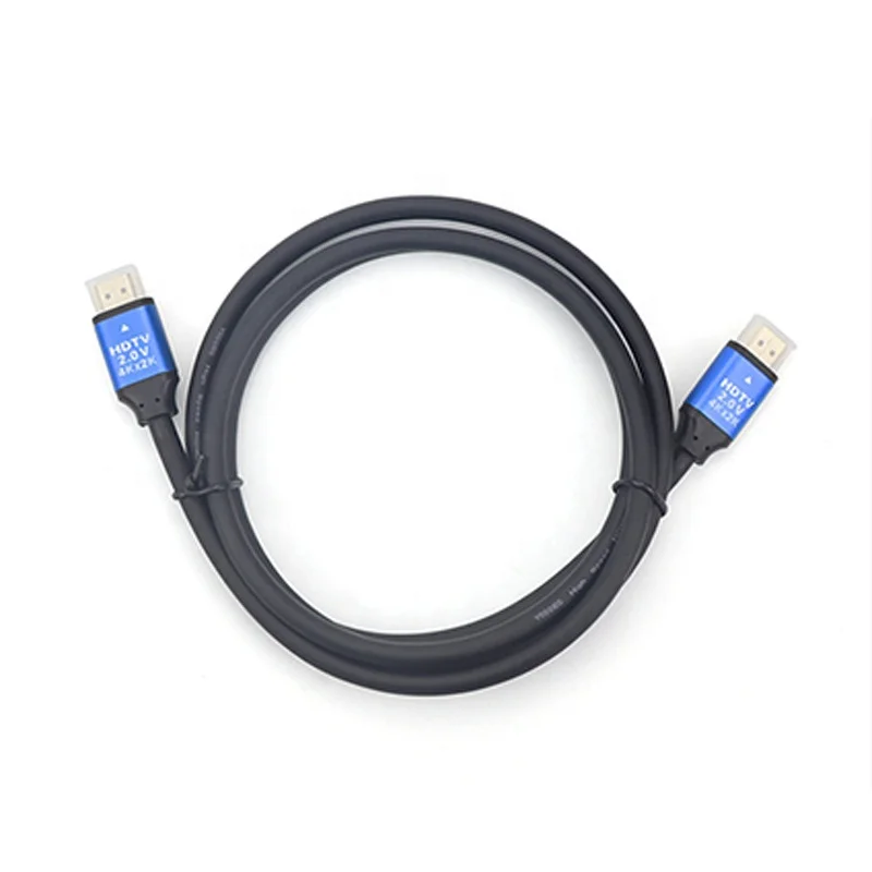 1.5m to 30m Wholesale HDTV cable aluminum alloy 2K 4K HD high definition cable version 2.0 hdtv set-top box computer TV cable