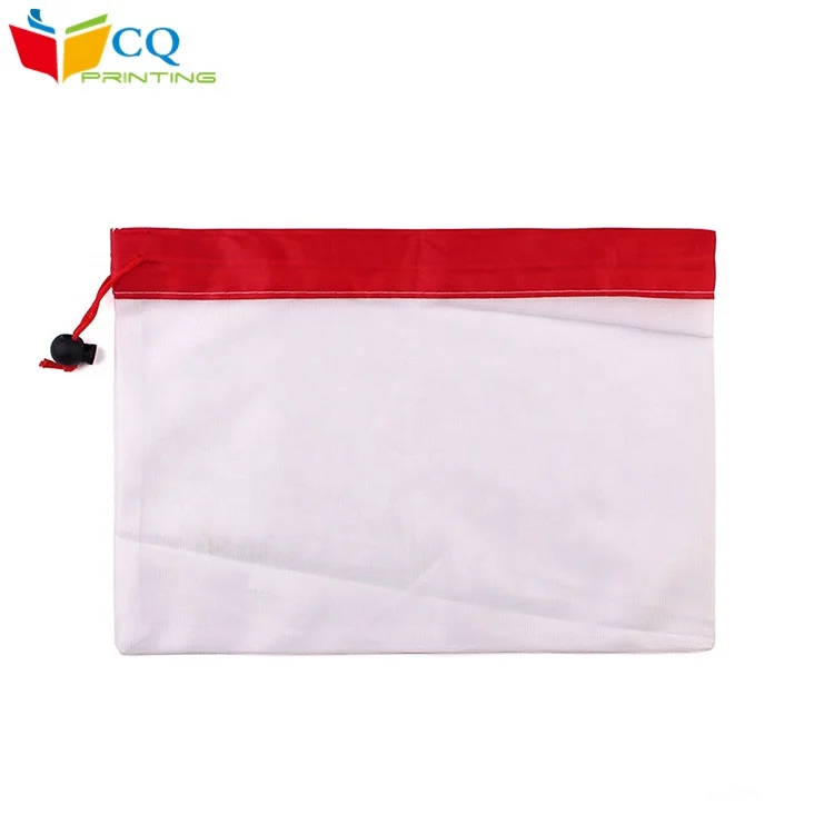 New arrival wholesale reusable eco friendly 50D mesh bags for fruits and vegetables packaging on promotion