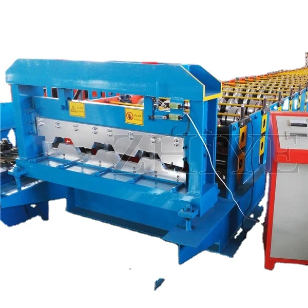 Flooring Deck Tiles Roll Forming Machine Galvanized steel floor decking sheet roll forming machine