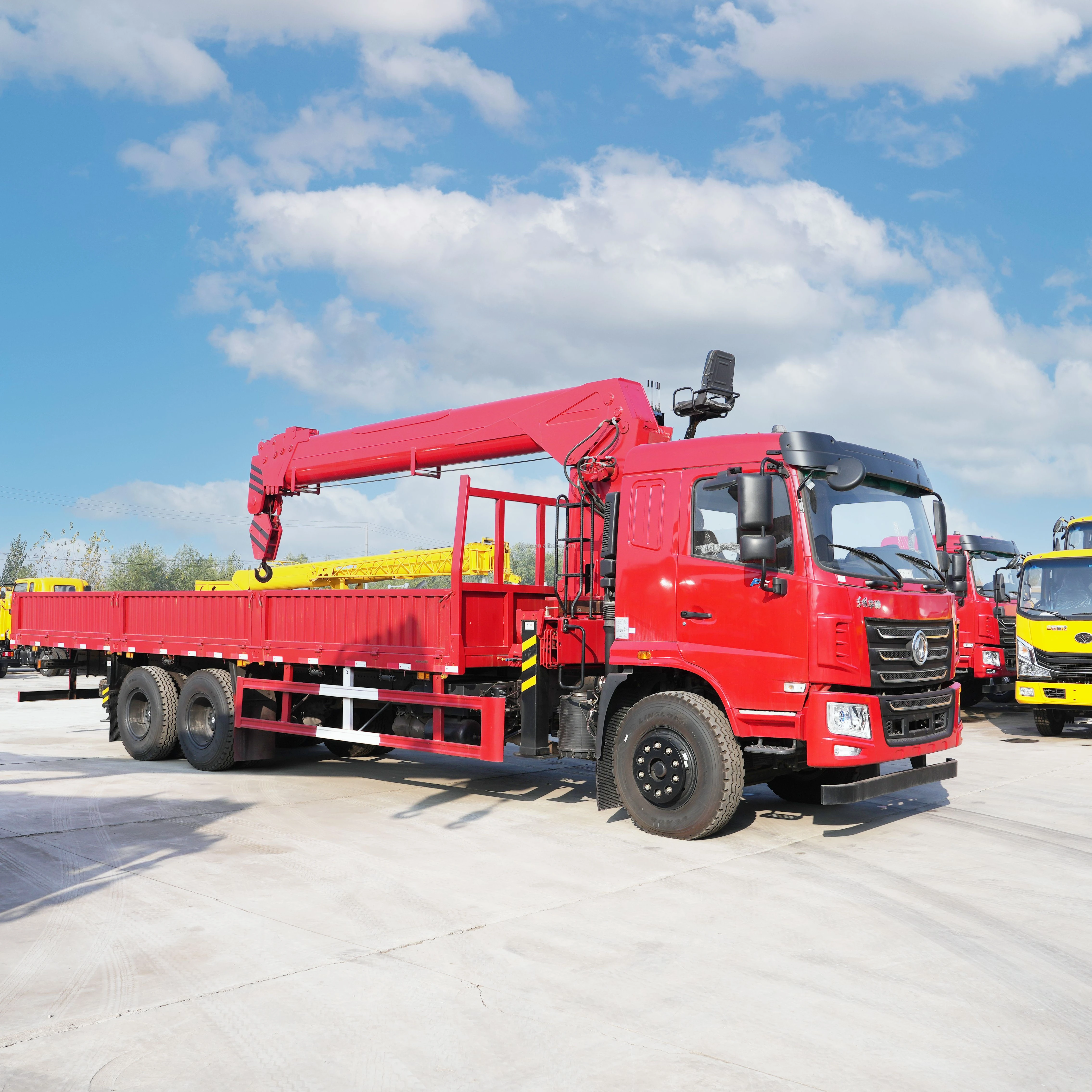 Brand Authorized New Design 8 Ton 10 12 Telescopic Boom Crane for Lifting Cargo
