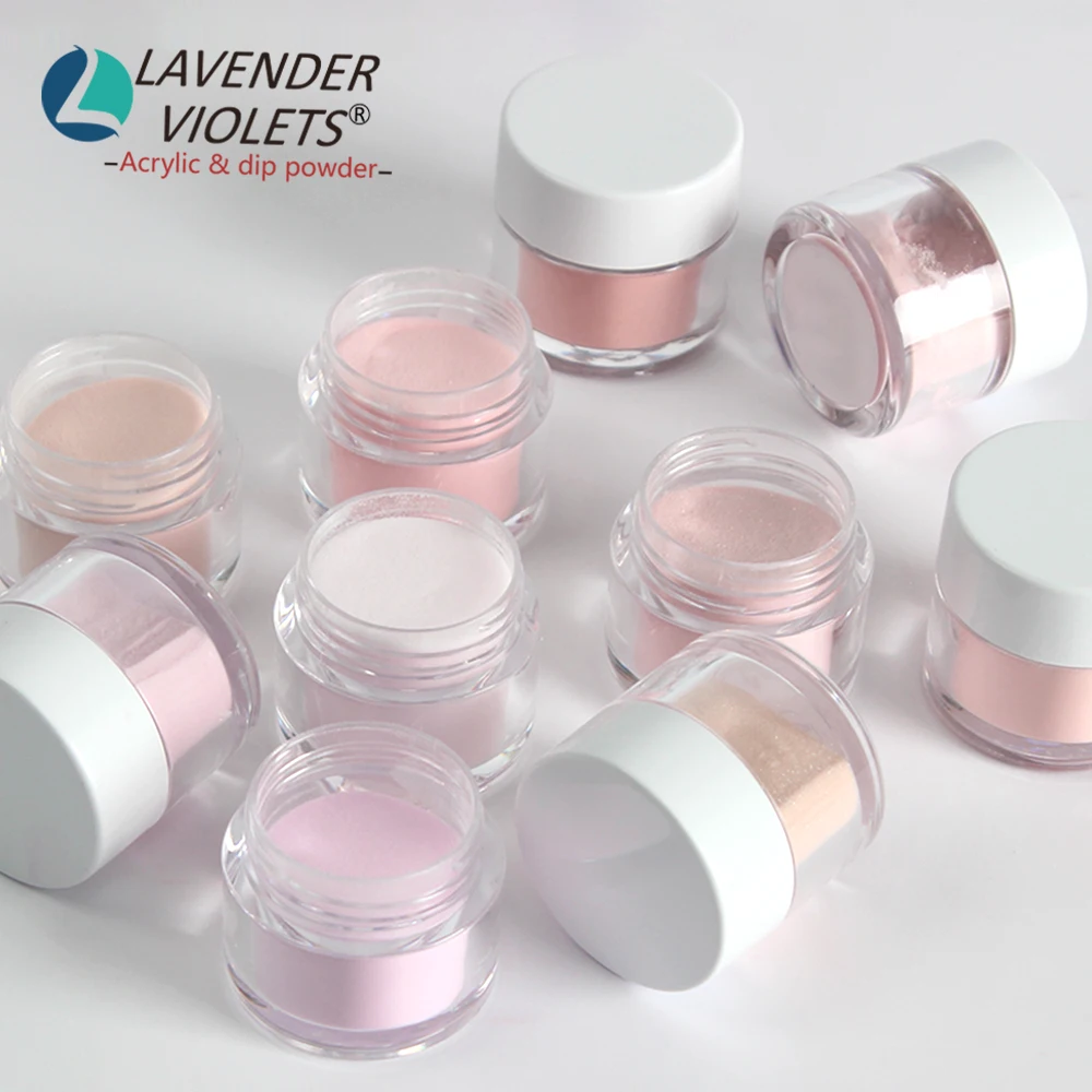 2000 Colors Acrylic Dip Powder 2 in 1 use cover nude powder clear pink powder Wholesale Professional Factory