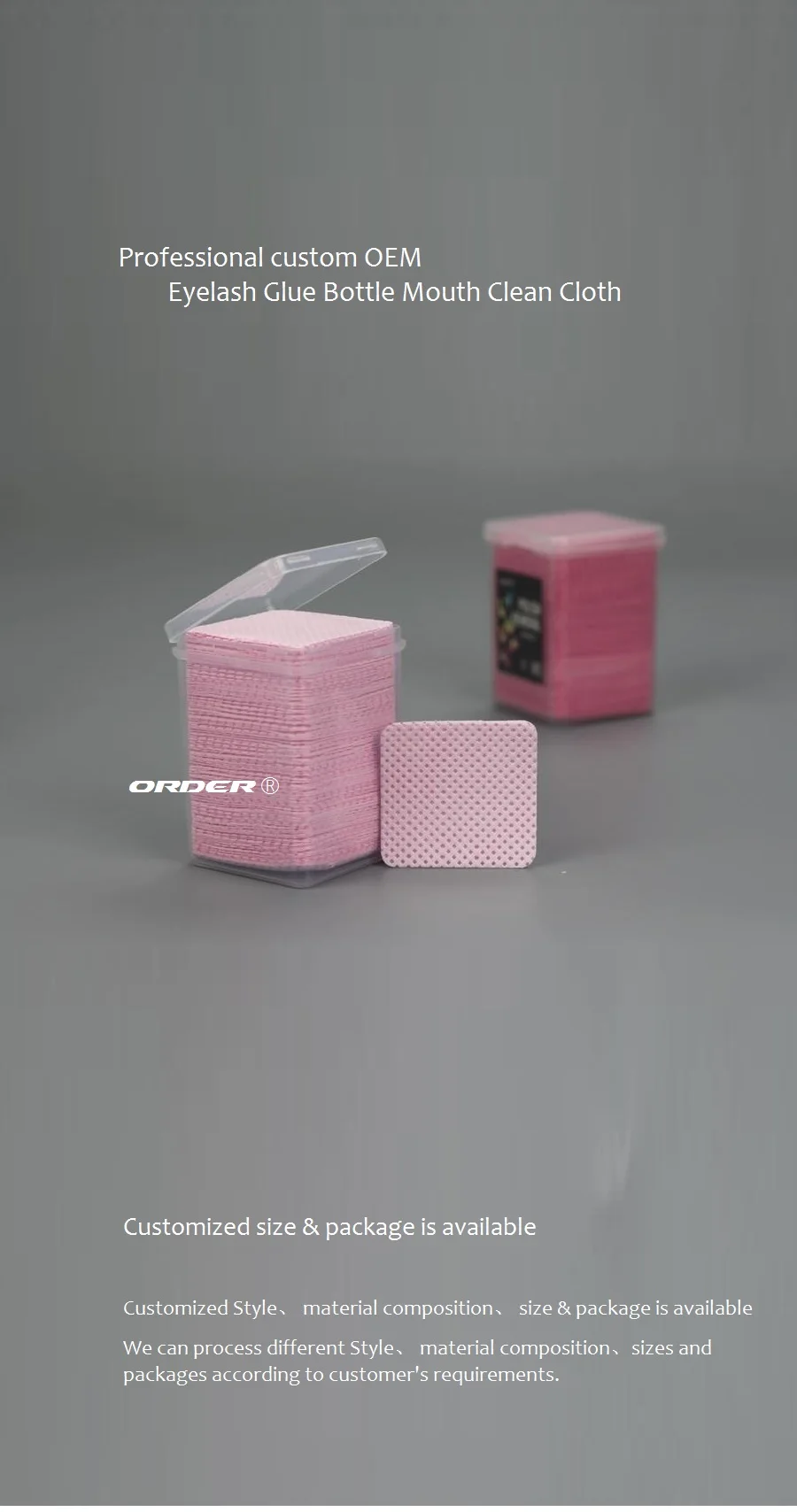 lash adhesive wipes  g1