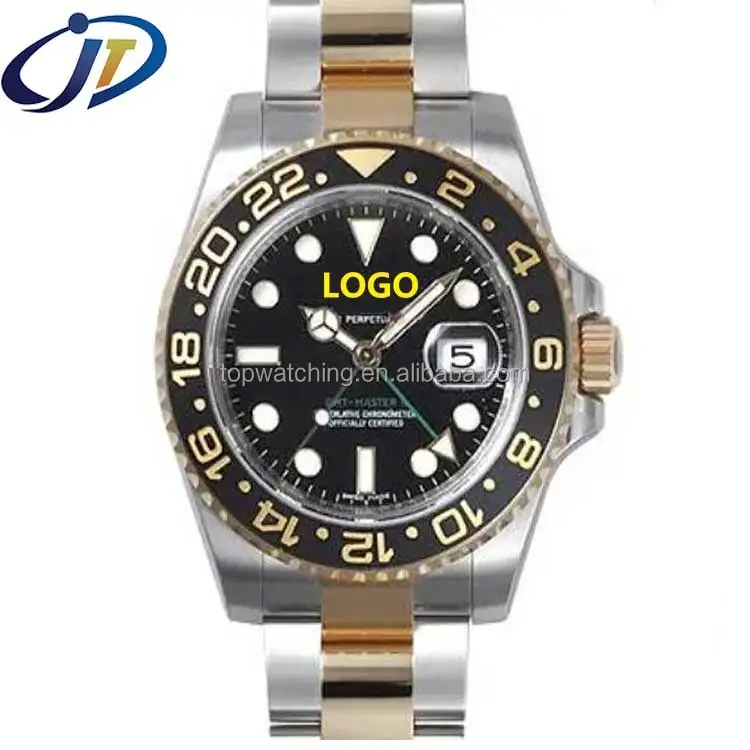 
Super clone top quality rollexs between gold V12 126711 116713 40MM 904l 3285 movement Gmt ii 2 noob vsf men Watch 