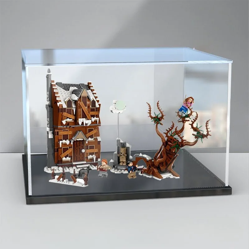 Transparent Display Case Showcase ore Display Box Showcase one Piece Storage Container Collection Box