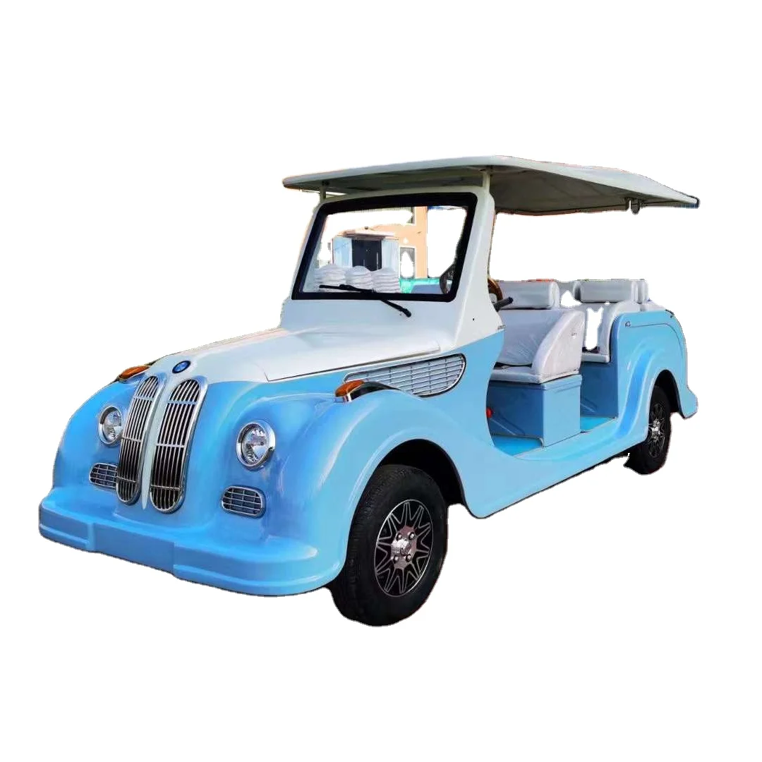 WELIFTRICH  11seater  14seater  classic car 8 seaters seats passengers electric golf cart sightseeing car vintage