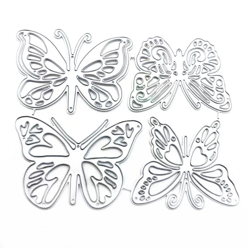 Metal Carbon Steel Die Cut Embossing Stencil Cutting Dies For Invitation Card Making Craft Butterfly Scrapbooking Dies