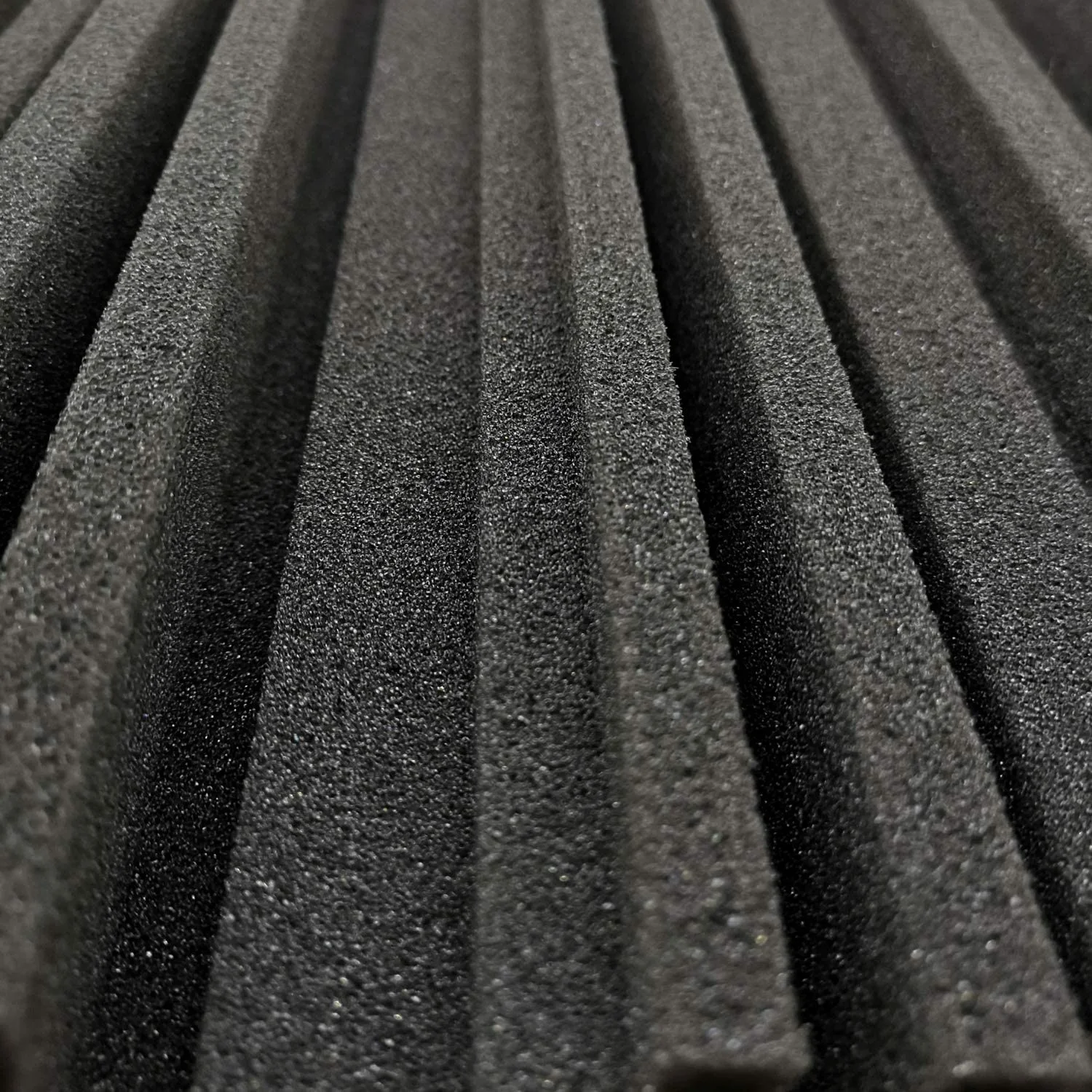 
BOSTOP Acoustic Absorption Foam Panel Broadband Sound Absorber Periodic Groove Structure 12' X 12' X 2' 