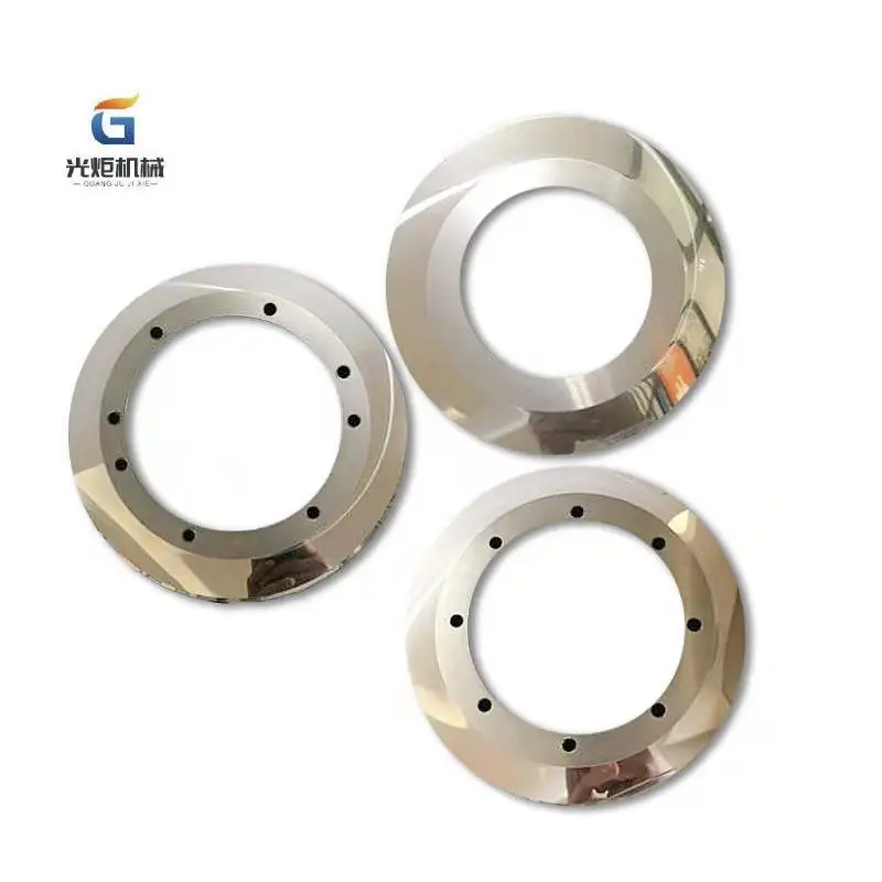 Xinli OEM/ODM klinga circle slotter cardboard machine carton round knives for corrugated paper cutting slitter blade