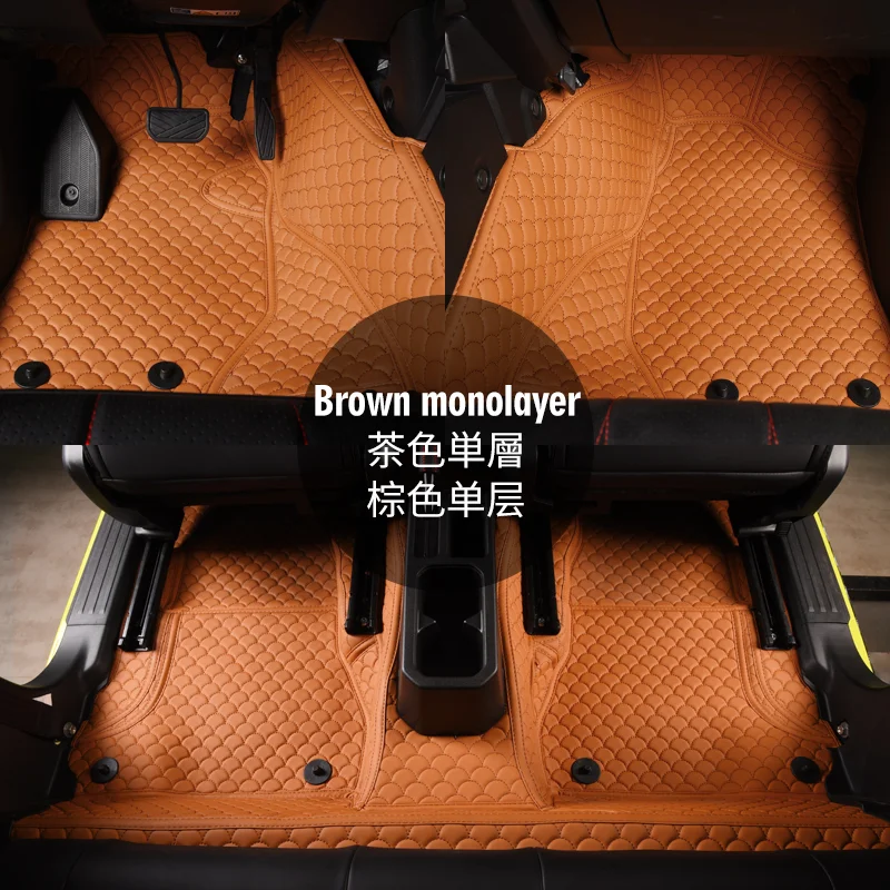 Foot Mat For SUZUKI JIMNY JB64 JB74 2019-2020 Fully-enclosed Modified Special Car Leather feet Origin China