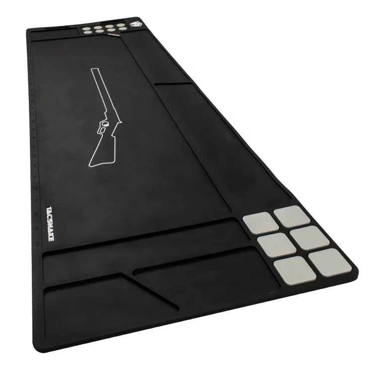 High Quality Custom Long PVC Gun Pad Hook Repair Tactical Gun Cleaning Kit Mat For Gunsmith Tools Hunting Accessories