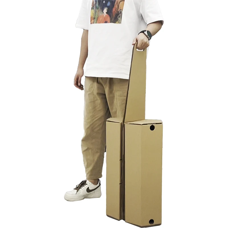 Newest Portable Foldable Paper Desk Printing Cardboard Beer Beverage Box for Packaging