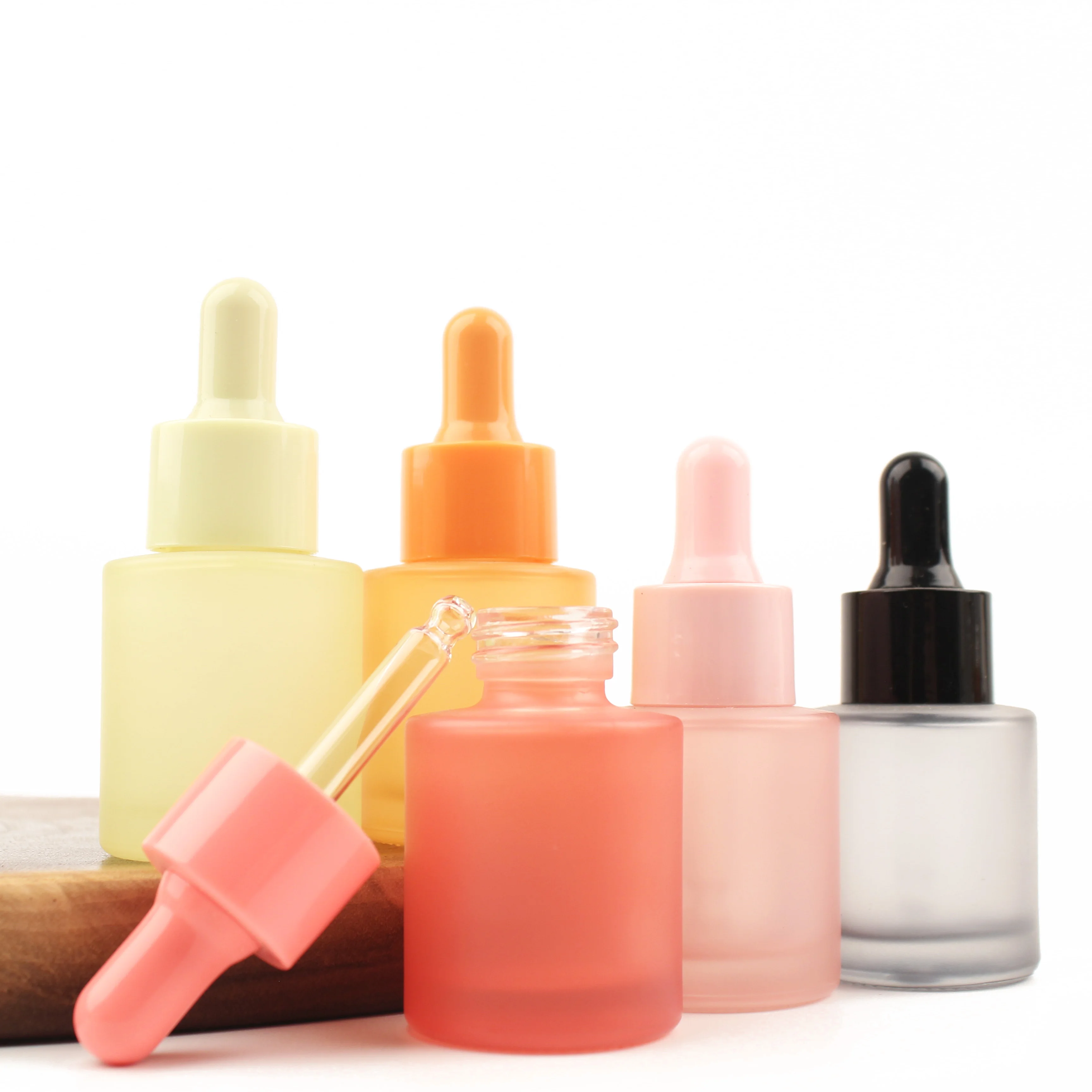 В наличии цвет 30 мл 20 мл Розовый Синий Янтарный стеклянный флакон-капельница 30 мл стеклянный флакон-капельница для сыворотки флакон-капельница с эфирным маслом