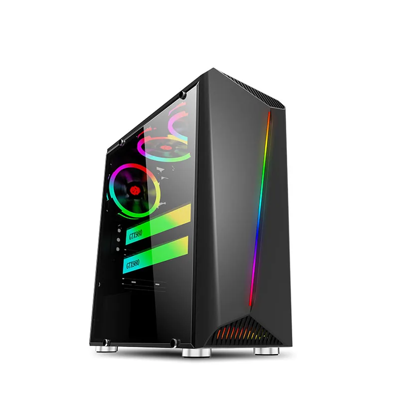 Акриловая пластиковая мелкая тарелка игровой корпус блок питания ATX микрофоном случае