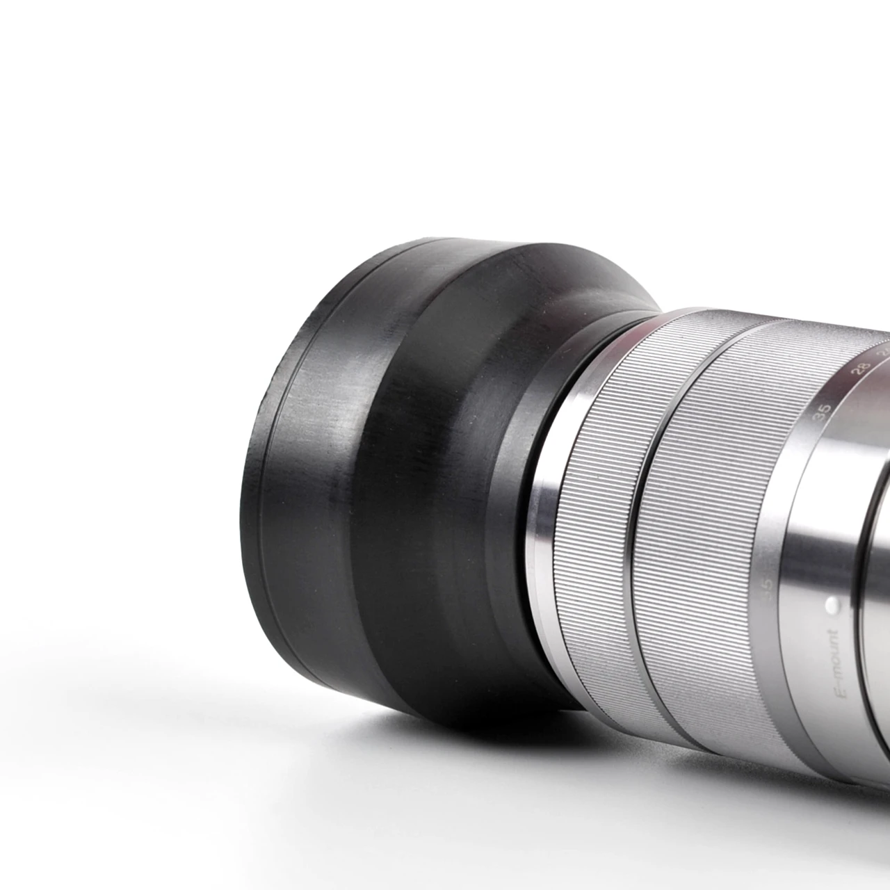 62mm Rubber 3 in1 Collapsible Lens Hood For DSLR Camera