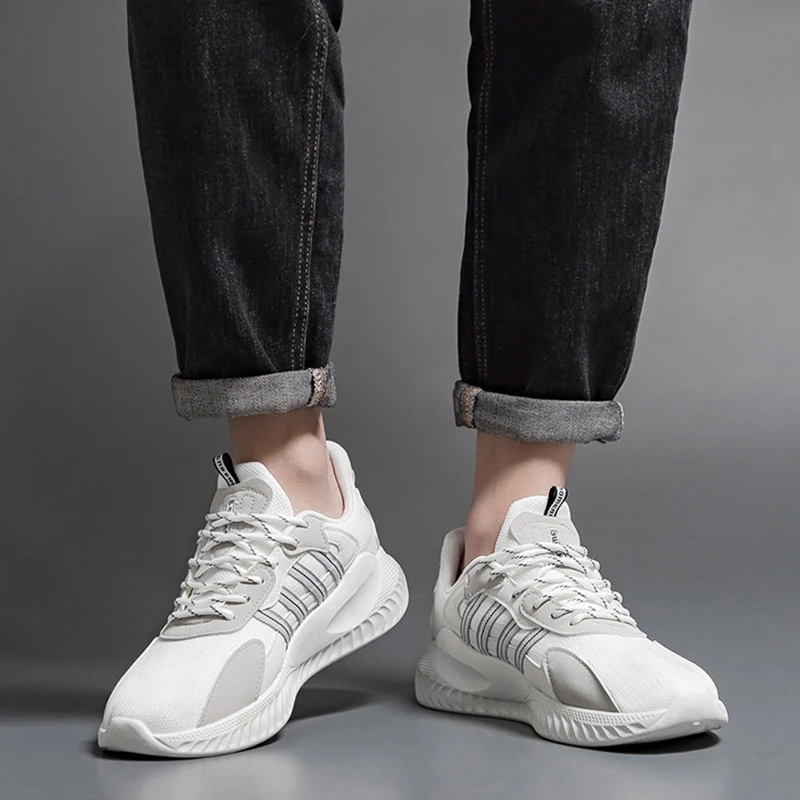 Breathable men women fashion sneakers outdoor fitness leisure sports running shoes jogging shoes unisex