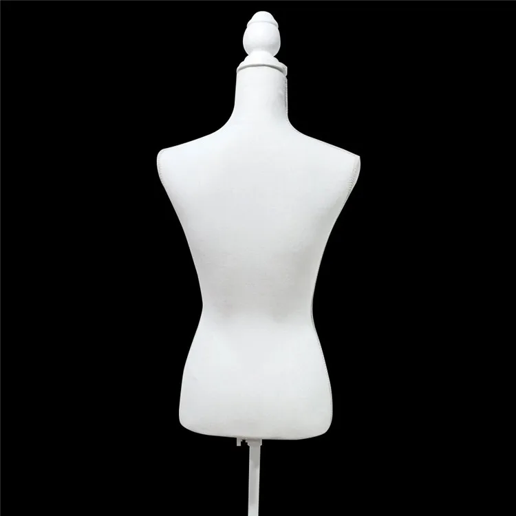 Latest design black female upper body mannequins and best mini plastic female torso mannequin