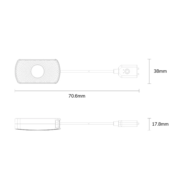 Smart ble water pipe leakage sensor water leak detector machine wireless water leak detector