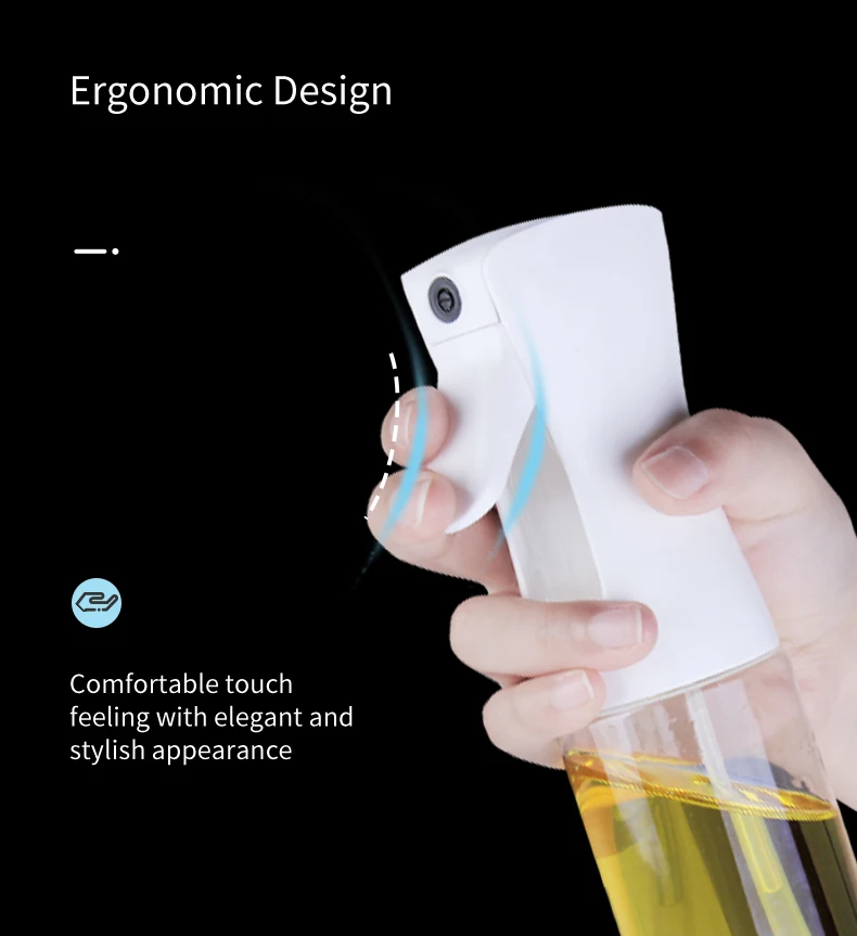 200ML 300ML kitchen Oil Vinegar sprayer cooking gadget grill olive oil spray bottle