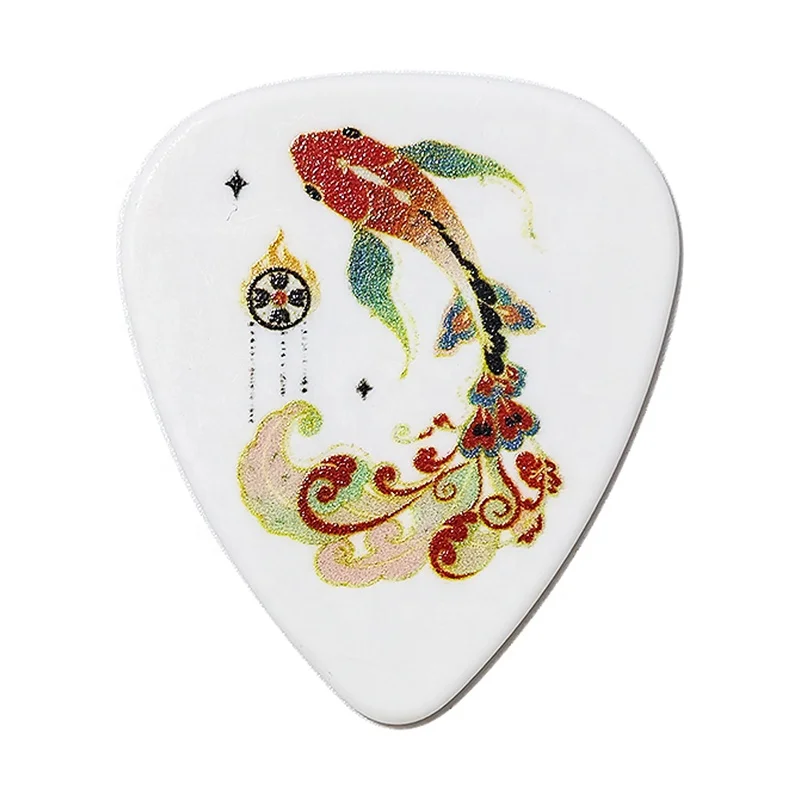 Factory Wholesale Spot Goods Multicolor Nature Animal Custom Guitar Pick