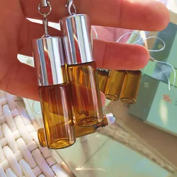 Wholesale Essential Oil Roller Bottles 5ml 10ml Perfume Colorful Fancy Glass Roll On Bottle