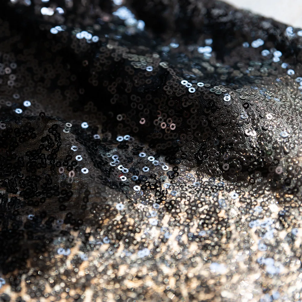 Polyester Sequin Tablecloth 120 Round Glittering Shimmer Table Cloth For Events Wedding Party Dinners Table Cover