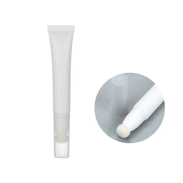 Pe laminated cosmetic custom tube lipstick tubes with sponge head