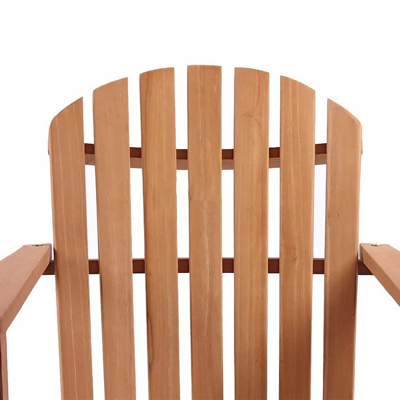 Wholesale Fashion Pool Chair Sun Lounger  Outdoor Furniture Wooden Beach Sun Lounger