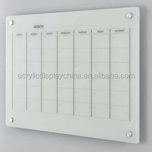 Custom Transparent Large 6mm thickness Table Pen Wall Acrylic Clear Riser Display Stand For Showing