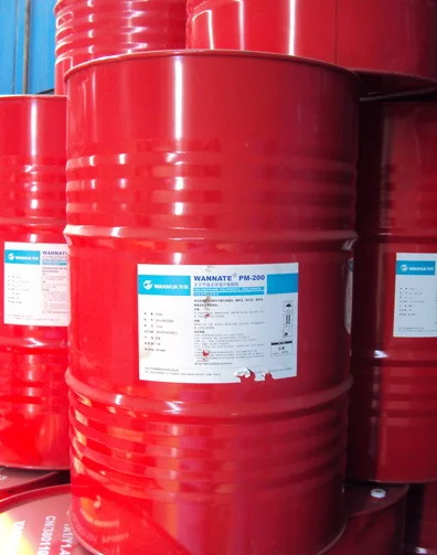 Mdi Pm 200  CAS 9016-87-9 Polymethylene Polyphenyl Polyisocyanate  For Export