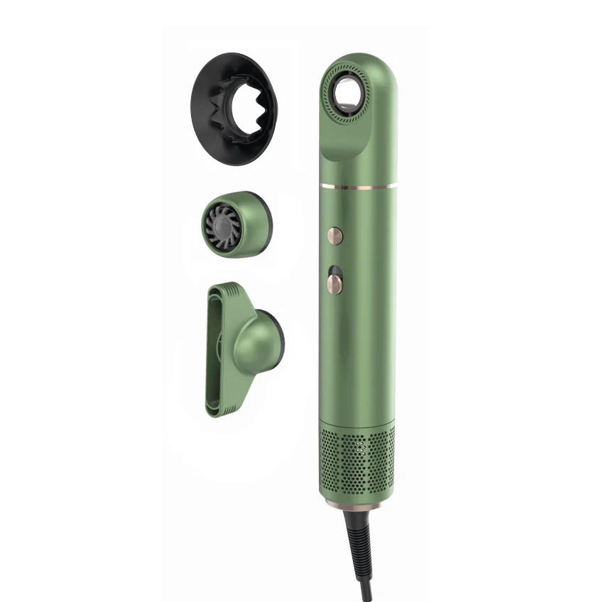 Negative Ionic Hair Dryer 110000 rpm with Magnetic Diffuser & Concentrator Salon Hair Care Machine Professional