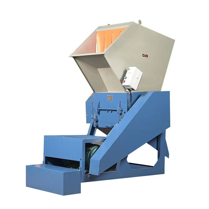 Customized Reverse Feeding Hopper Large Flat Knife Plastic Crusher