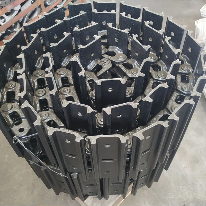 Excavator and track chain for d7g bulldozer Track chain link machine and excavator steel track pads