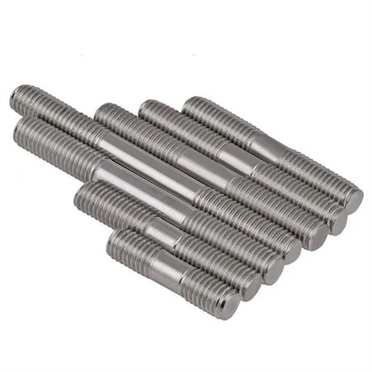Direct Factory Supply Stainless Steel High Nickel Alloy Bolts Fasteners Manufacture Hex Head Full Thread Hex Bolts and Nuts Set