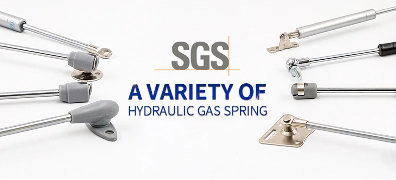 Gold Gas Spring Soft Close Gas Pump Pulling 80N 100N Kitchen Cabinet Door Lift Support Gas Spring for Furniture