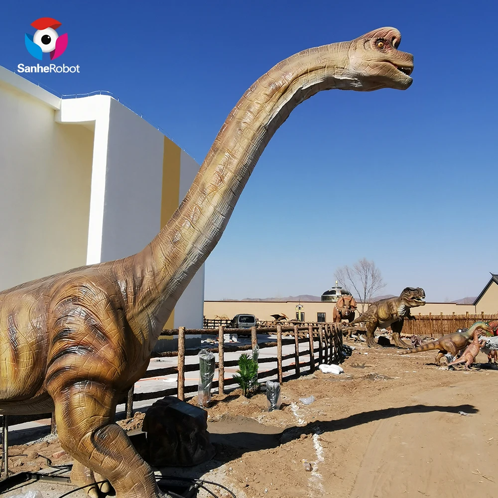 Theme Park Customized Simulation Flexible  Animatronic Robot Dinosaur