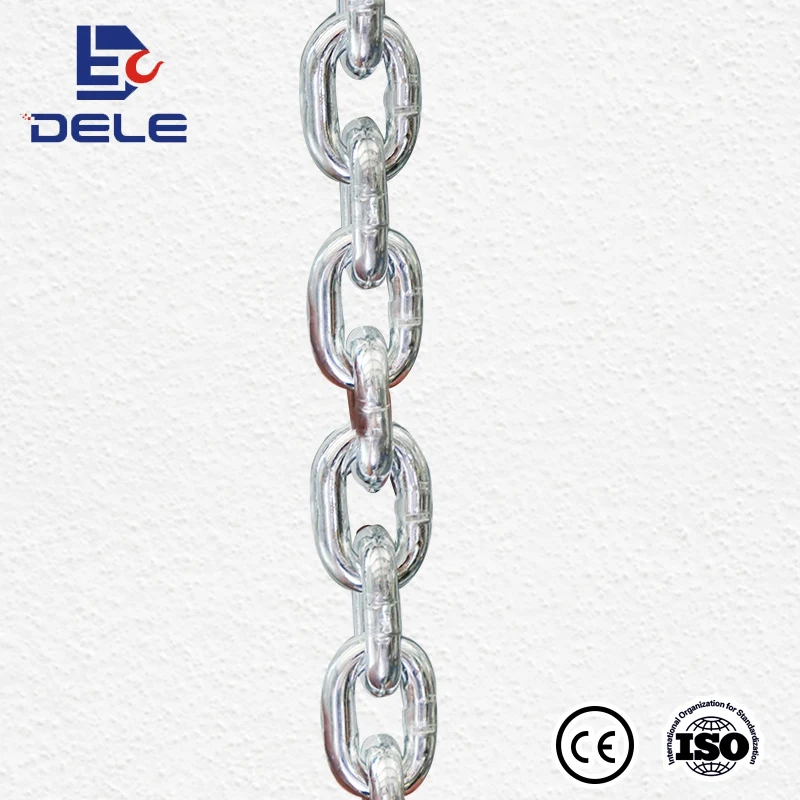 Heavy duty chain calibrated Load chain Iron Chain  6.3mm*19mm galvanize G80