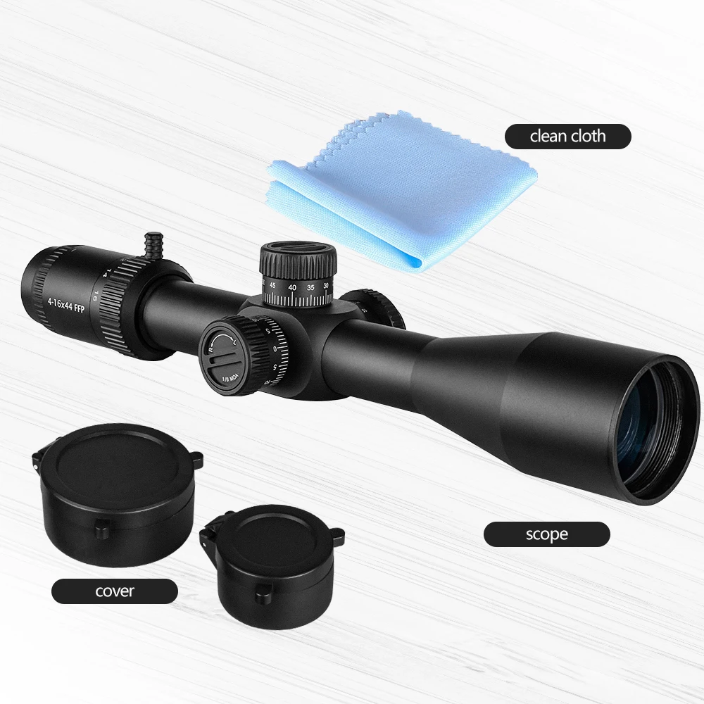Тактическое оборудование SPINA Optics 4-16x44 FFP тактические охотничьи прицелы для охоты стрельбы на открытом воздухе