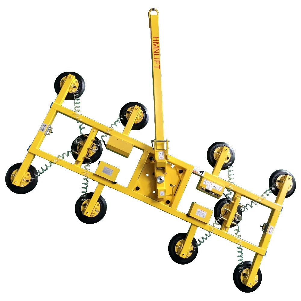 the newest design Glass VACUUM LIFTERS vacuum suction cup lifter Glass Plate MAX capacity 1.2T glass holder