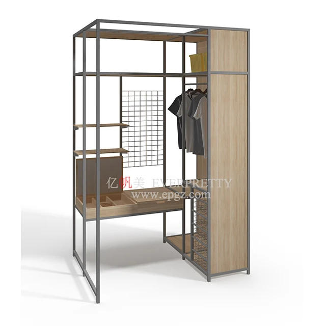 Simple Design Hollowed out Fashion Furniture Wardrobe for School Student