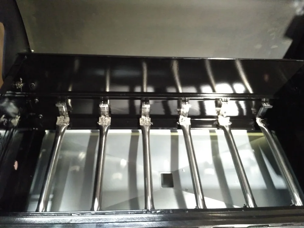 S.S. 4 Burner Stainless steel BBQ Gas Grill patio garden barbecue grill easy clean offset smoker BBQ oven