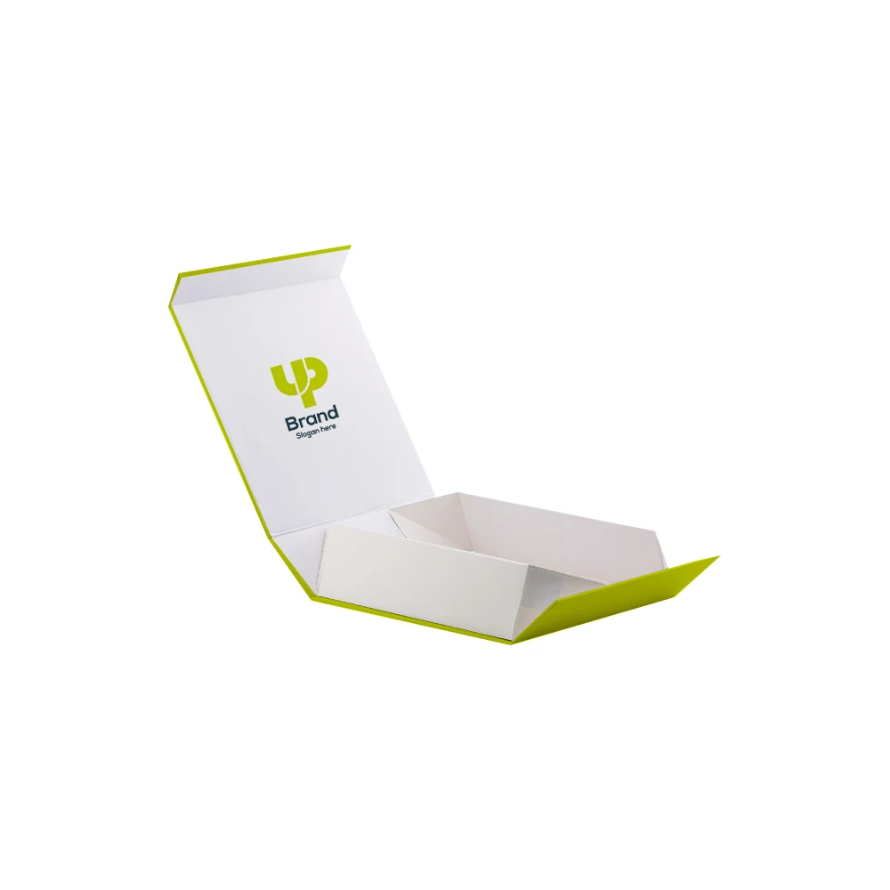 Rectangular collapsible flap lid custom printing magnetic gift box