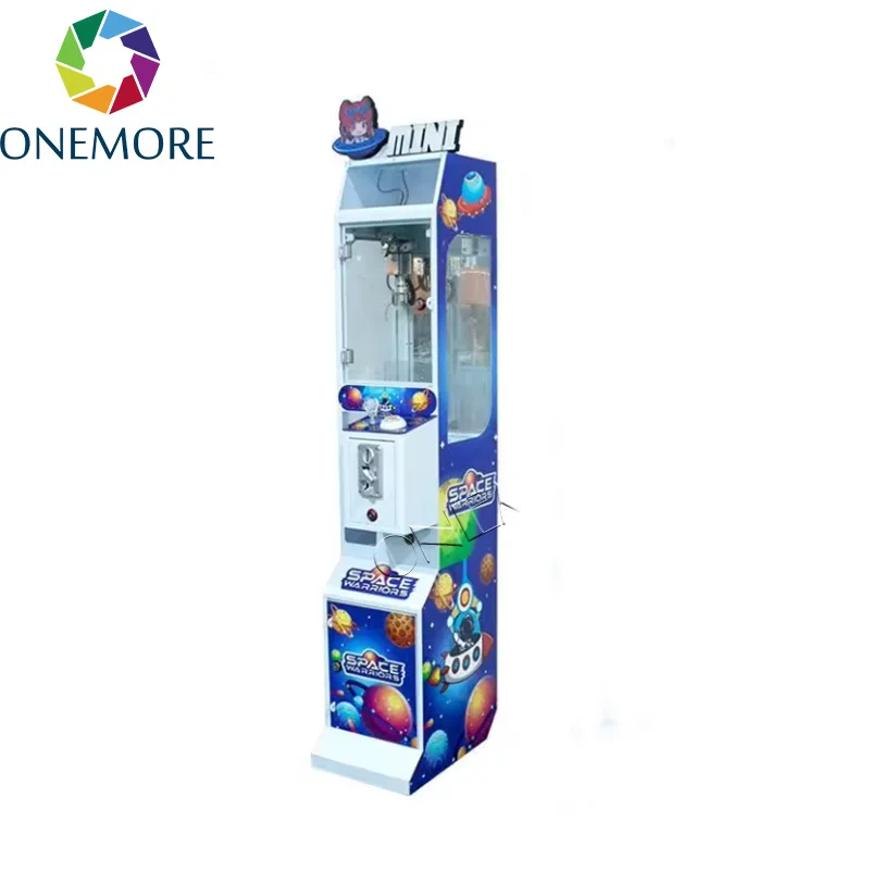 Electronic Mini Crane Claw Machine Coin Operated Gift Vending Machine Custom Arcade Plush Toy Mini Super Claw Crane Machine