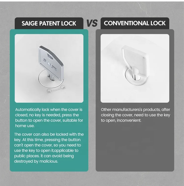 Hotel Bathroom Double Soap Dispenser Shower Soap Dispenser Pump Wall Mounted Shampoo