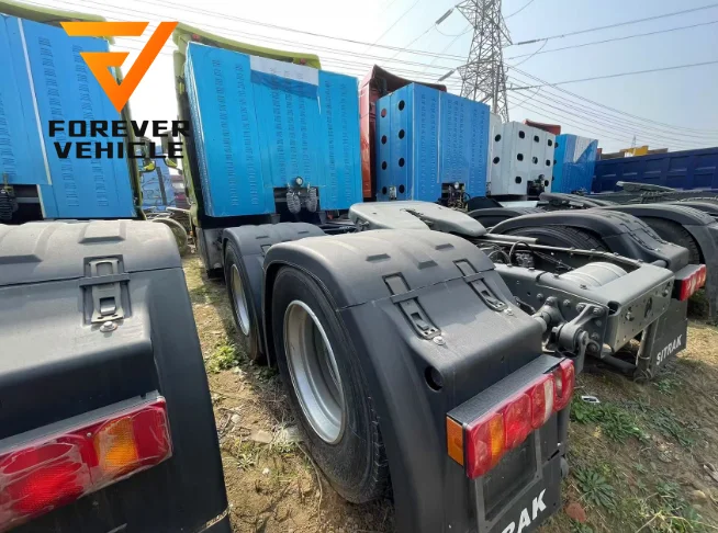 SINOTRUCK SITRAK 6x4 Подержанный трактор грузовик Cummins/Ewechai механическая коробка передач левая пневматическая подвеска Euro 2 Дизель CNG опции